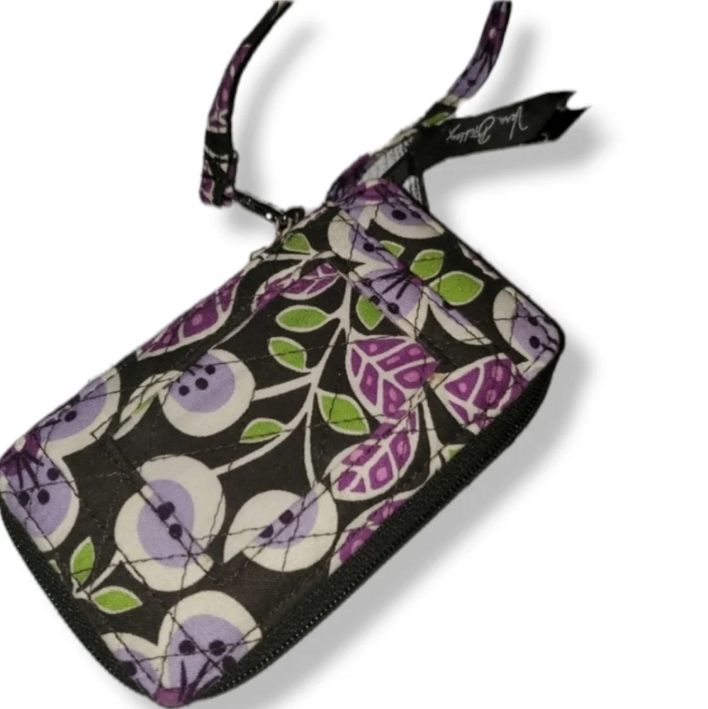 Vera Bradley Plum Purple Wristlet